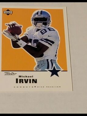 Michael Irvin Dallas Cowboys Football Card